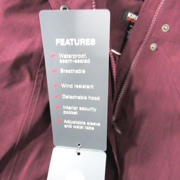 NEW Kirkland Signature Trench Coat Water Rain - Picture 7 of 7